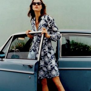 Anthropologie 52 Conversations Faces Dress